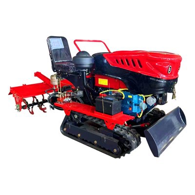 ماشین برگشت کاه خزنده